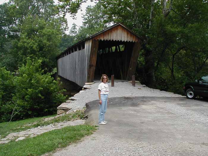 Switzer Covered bridge in Franklin county KY
